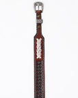 American Darling Hand tooled Hatband Genuine American Leather Western Adjustable Unisex