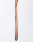 American Darling Hand tooled Hatband Genuine American Leather Western Adjustable Unisex