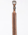 American Darling Hand tooled Hatband Genuine American Leather Western Adjustable Unisex