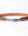 American Darling Hand tooled Hatband Genuine American Leather Western Adjustable Unisex