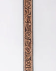 American Darling Hand tooled Hatband Genuine American Leather Western Adjustable Unisex