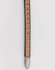 American Darling Hand tooled Hatband Genuine American Leather Western Adjustable Unisex