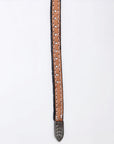 American Darling Hand tooled Hatband Genuine American Leather Western Adjustable Unisex
