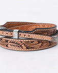 American Darling Hand tooled Hatband Genuine American Leather Western Adjustable Unisex