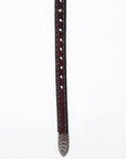 American Darling Hand tooled Hatband Genuine American Leather Western Adjustable Unisex