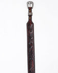 American Darling Hand tooled Hatband Genuine American Leather Western Adjustable Unisex