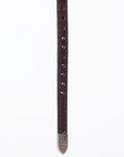 American Darling Hand tooled Hatband Genuine American Leather Western Adjustable Unisex