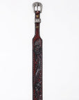 American Darling Hand tooled Hatband Genuine American Leather Western Adjustable Unisex