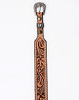 American Darling Hand tooled Hatband Genuine American Leather Western Adjustable Unisex