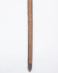 American Darling Hand tooled Hatband Genuine American Leather Western Adjustable Unisex