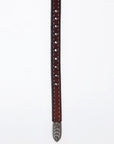 American Darling Hand tooled Hatband Genuine American Leather Western Adjustable Unisex