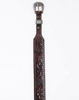 American Darling Hand tooled Hatband Genuine American Leather Western Adjustable Unisex