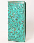 American Darling Clutch Beautifully Hand Tooled Genuine Leather women bag western handbag purse