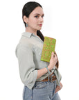 American Darling Clutch Beautifully Hand Tooled Genuine Leather women bag western handbag purse