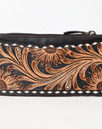 American Darling Card Holder Hand Tooled Genuine Leather Women Bag Western Handbag Purse