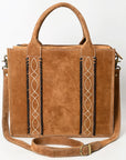 American Darling Tote Genuine Suede Leather women bag western handbag purse