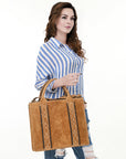 American Darling Tote Genuine Suede Leather women bag western handbag purse