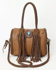 American Darling Duffel Genuine Leather Women Bag Western Handbag Purse