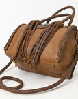 American Darling Duffel Genuine Leather Women Bag Western Handbag Purse