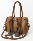American Darling Duffel Genuine Leather Women Bag Western Handbag Purse