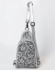 American Darling Sling Hand Tooled Leather Women Bag Western Handbag Purse