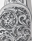 American Darling Sling Hand Tooled Leather Women Bag Western Handbag Purse