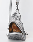 American Darling Sling Hand Tooled Leather Women Bag Western Handbag Purse