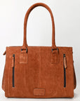 American Darling Tote Genuine Suede Leather Women Bag Western Handbag Purse