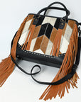 American Darling Tote Hair-On Genuine Leather women bag western handbag purse