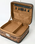 American Darling Adbga611 Jewelry Case Hand Tooled Genuine Leather Women Bag Western Handbag Purse
