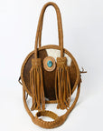 Hair-On Genuine Leather women bag western handbag purse