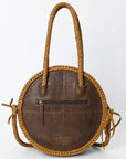 Hair-On Genuine Leather women bag western handbag purse