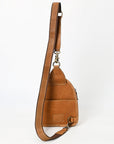 American Darling Adbga612 Sling Hand Tooled Genuine Leather Women Bag Western Handbag Purse