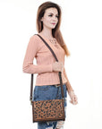 American Darling Crossbody Hand Tooled Genuine Leather Women Bag Western Handbag Purse