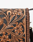 American Darling Crossbody Hand Tooled Genuine Leather Women Bag Western Handbag Purse