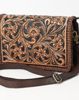 American Darling Crossbody Hand Tooled Genuine Leather Women Bag Western Handbag Purse