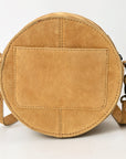 American Darling Canteen Genuine Suede Leather women bag western handbag purse