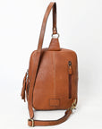 American Darling Adbga623 Sling Upcycled Wool Hair-On Genuine Leather Women Bag Western Handbag Purse