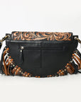 American Darling Small Crossbody Hand Tooled Genuine Leather Women Bag Western Handbag Purse