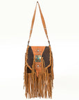 American Darling Adbgm470 Large Crossbody Genuine Leather Women Bag Western Handbag Purse