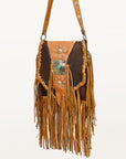 American Darling Adbgm470 Large Crossbody Genuine Leather Women Bag Western Handbag Purse