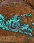American Darling Backpack Crocodile Embossed Genuine Leather Women Bag Western Handbag Purse