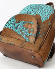 American Darling Backpack Crocodile Embossed Genuine Leather Women Bag Western Handbag Purse