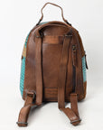 American Darling Backpack Crocodile Embossed Genuine Leather Women Bag Western Handbag Purse