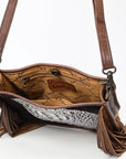 American Darling Cross Body I Crocodile Embossed Genuine Leather Women Bag Western Handbag Purse