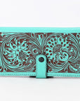 American Darling Clutch Beautifully Hand Tooled Genuine Leather women bag western handbag purse