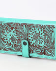 American Darling Clutch Beautifully Hand Tooled Genuine Leather women bag western handbag purse