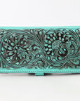 American Darling Clutch Beautifully Hand Tooled Genuine Leather women bag western handbag purse