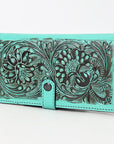 American Darling Clutch Beautifully Hand Tooled Genuine Leather women bag western handbag purse