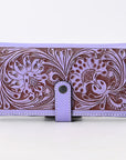 American Darling Clutch Beautifully Hand Tooled Genuine Leather women bag western handbag purse